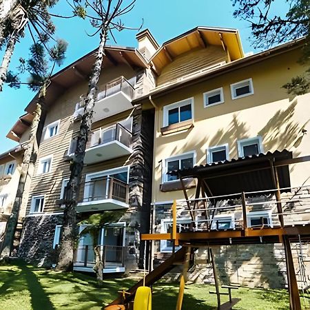 206/2 Apto Luxo Com Piscina Aquecida Gramado Exteriör bild