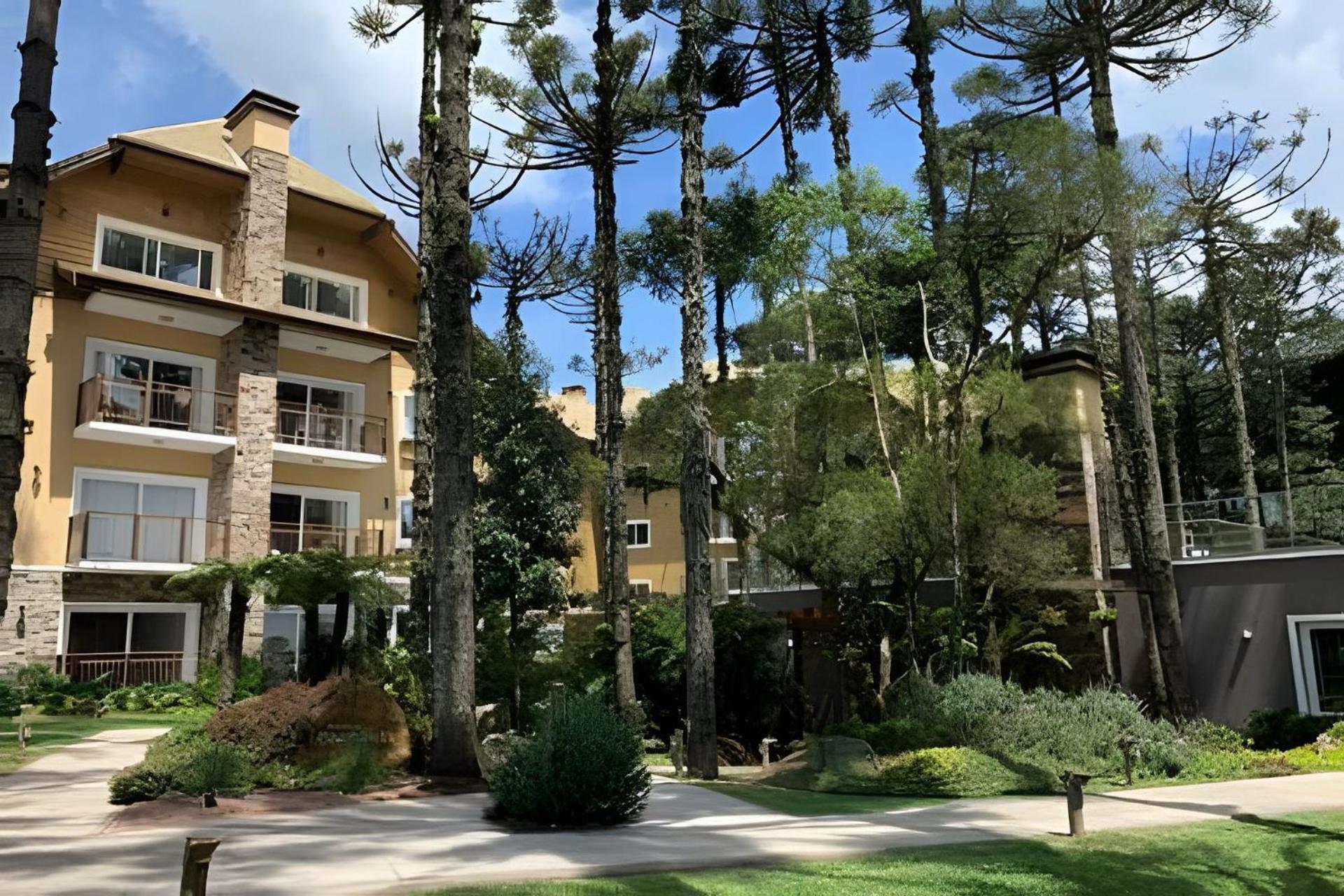 206/2 Apto Luxo Com Piscina Aquecida Gramado Exteriör bild